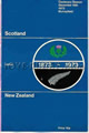 Scotland v New Zealand 1972 rugby  Programmes